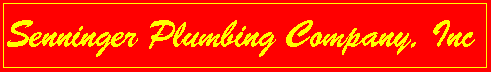 Senninger Plumbing Co., Inc. logo